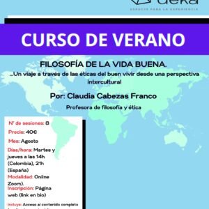 Filosofía de la vida buena