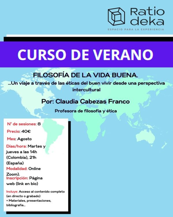 Filosofía de la vida buena